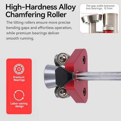 2PlaceTools Adjustable Sheet Metal Roofing Roller & Bender